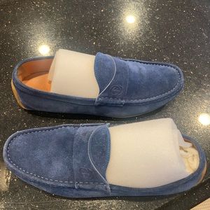 GUCCI ZAFFRE SUEDE LEATHER SHOES